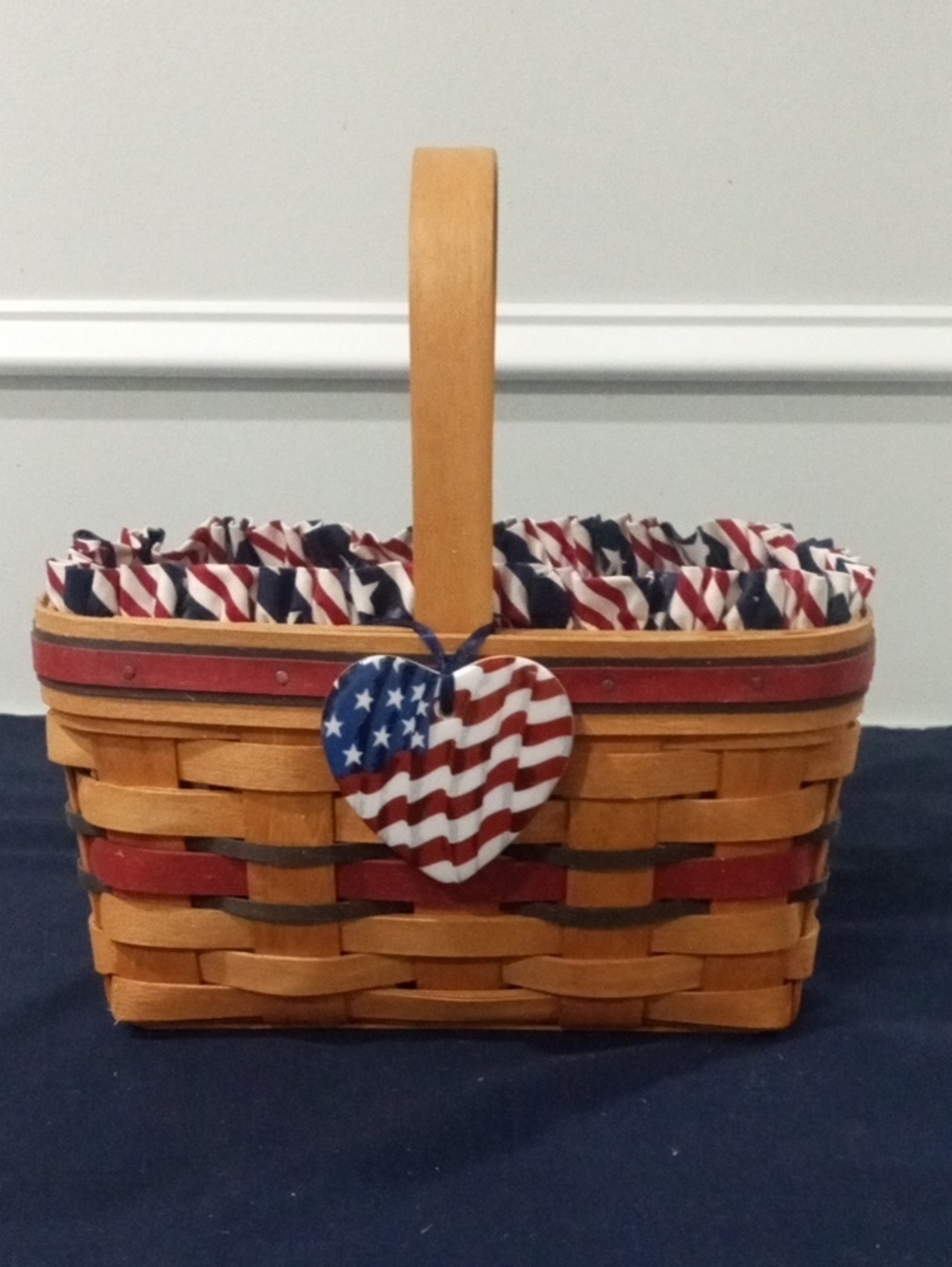 Longaberger 1994 Candle Basket - All-American Series
